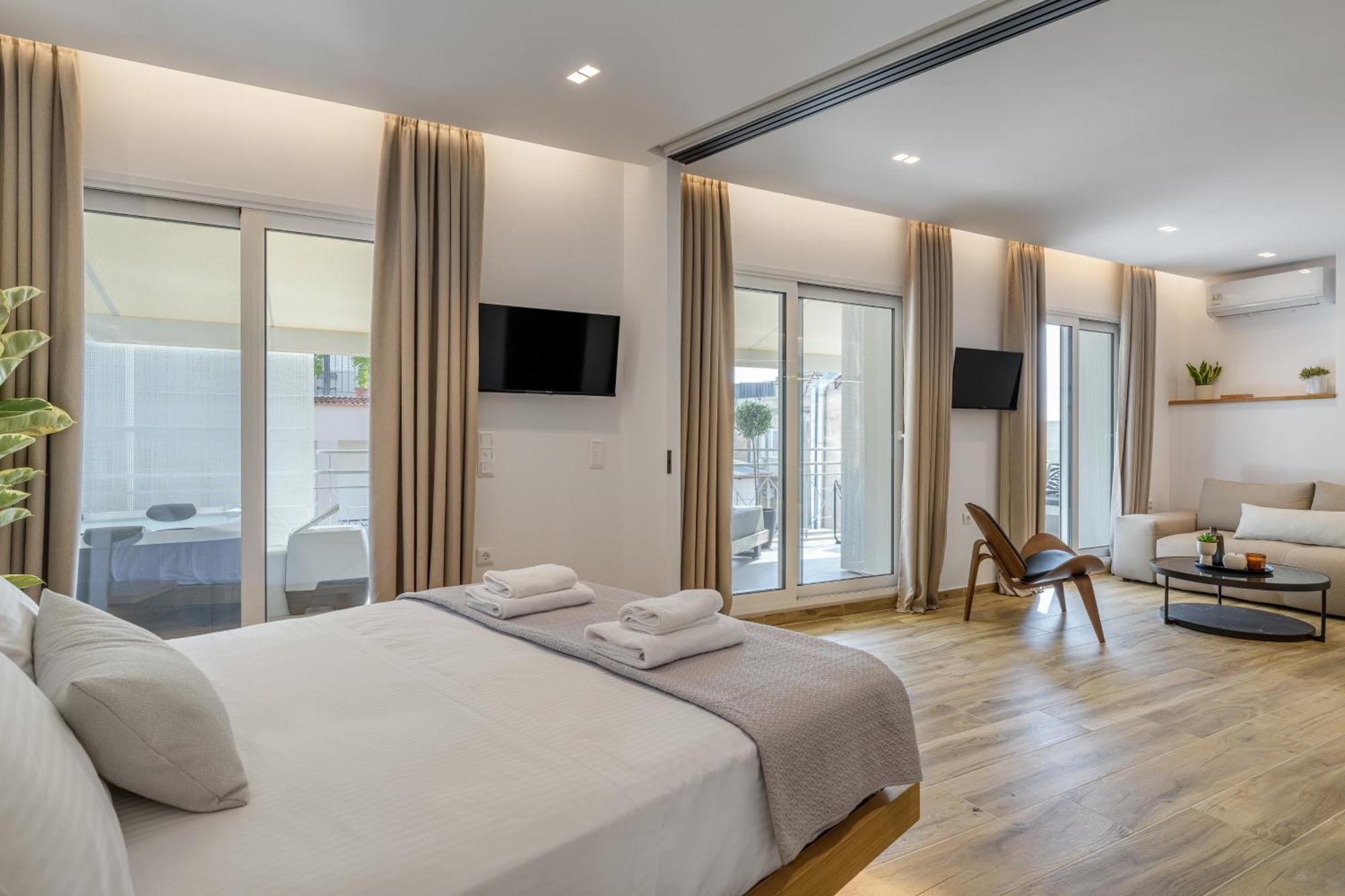 Central Sunny Loft With Plunge Pool Atenas Exterior foto