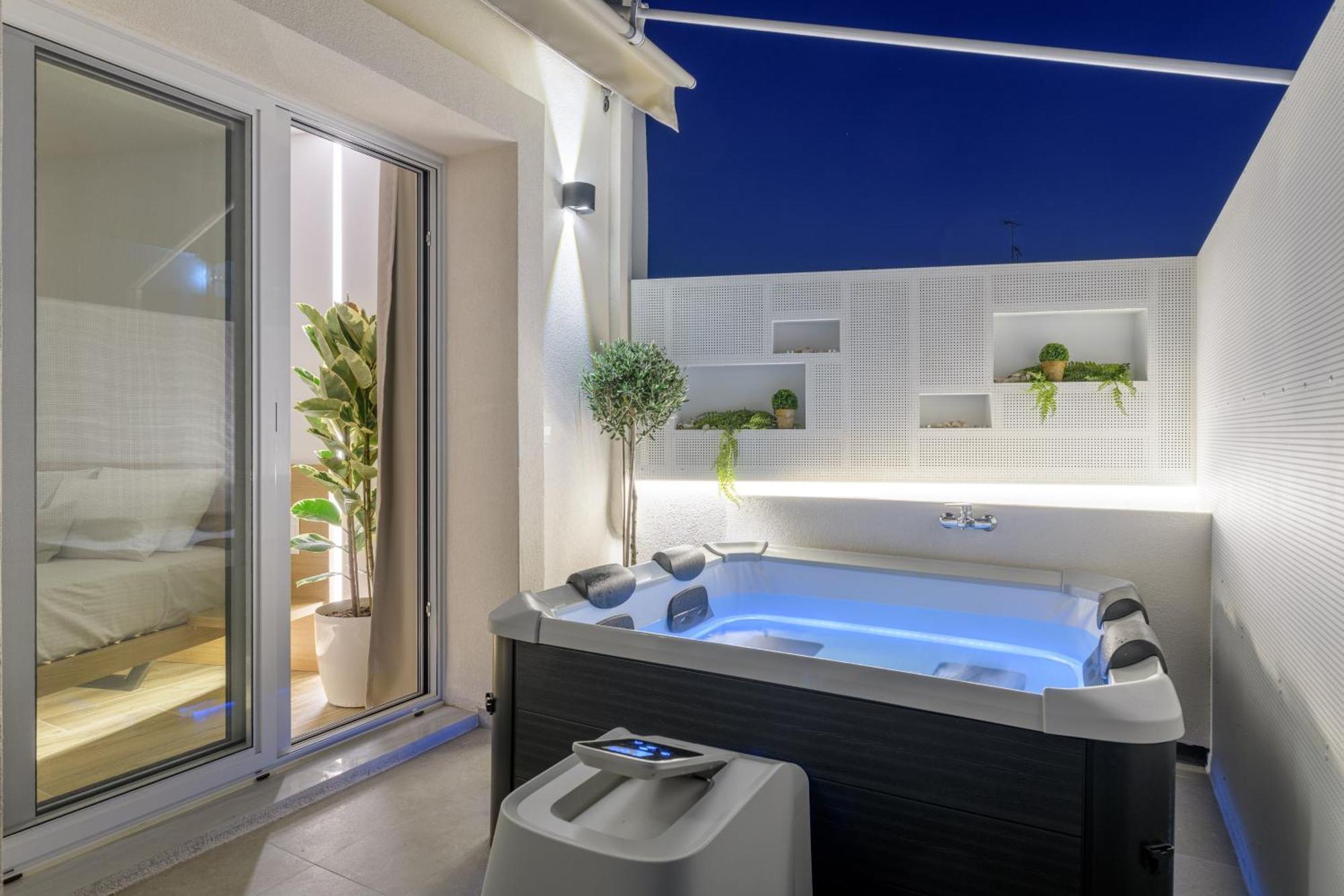 Central Sunny Loft With Plunge Pool Atenas Exterior foto